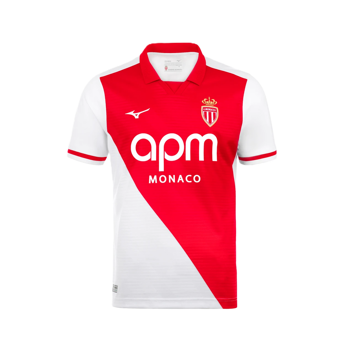 Men's AS Monaco Replica Home Jersey, 26/27