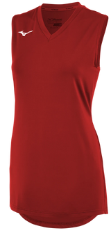 Women's Sleeveless V-Neck Volleyball Jersey