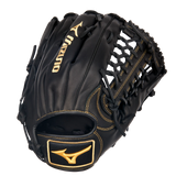 MVP Prime Outfield Baseball Glove 12.75", Black/Almond