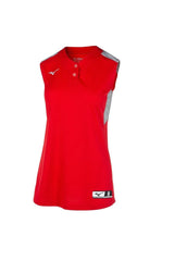 Women's Aerolite 2-Button Sleeveless Softball Jersey