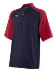 Youth Mizuno Short Sleeve Baseball Hitting Jacket