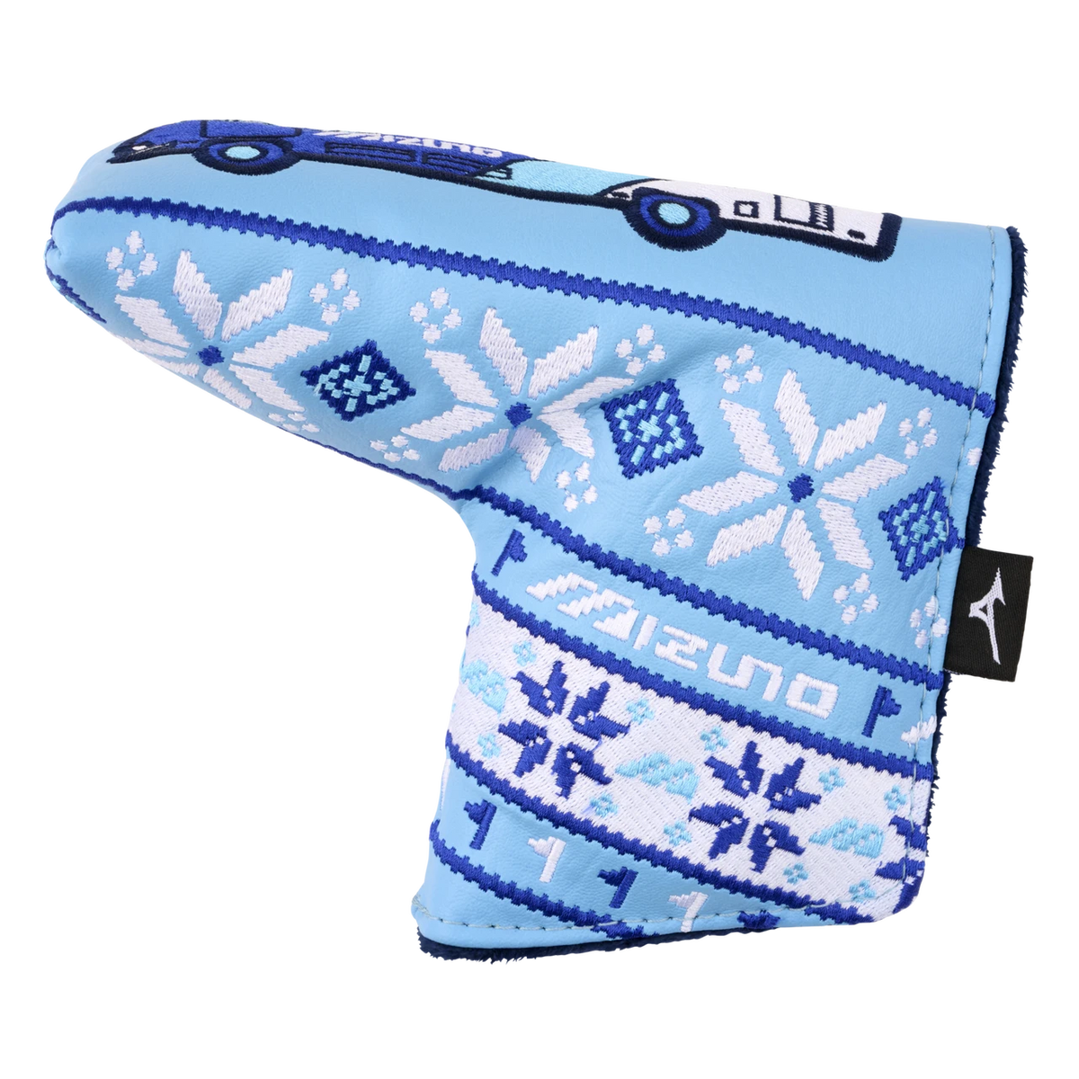 Wheels on Tour Holiday Sweater Putter Headcover