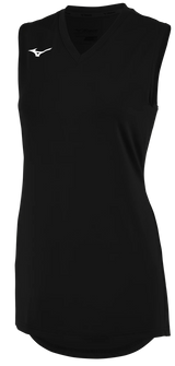 Youth Girl's Sleeveless V-Neck Volleyball Jersey