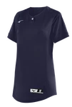 Youth Girl's NXT 1-Button Short Sleeve Softball Jersey