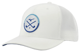 Crossed Clubs Meshback Golf Hat