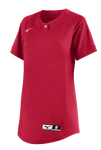 Youth Girl's NXT 1-Button Short Sleeve Softball Jersey