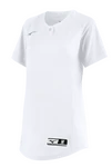 Youth Girl's NXT 1-Button Short Sleeve Softball Jersey