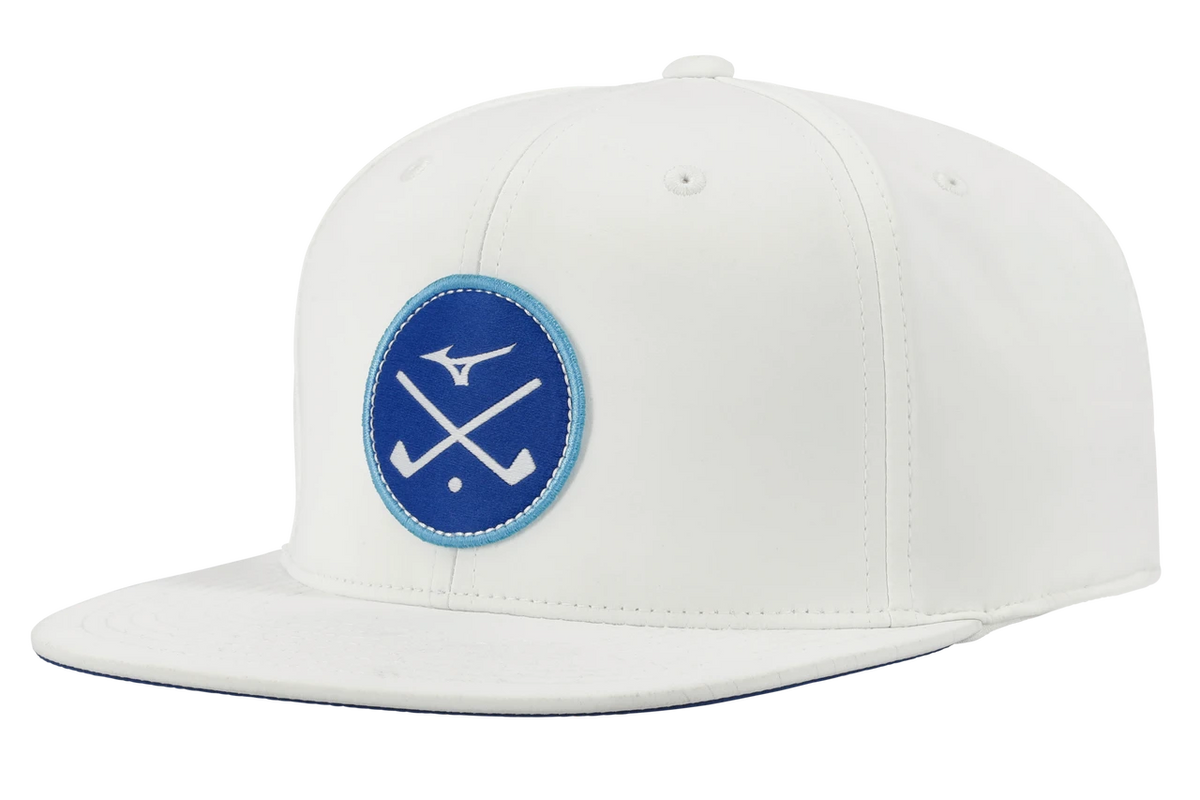 Crossed Clubs Snapback Golf Hat