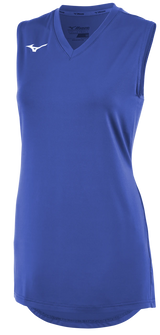 Youth Girl's Sleeveless V-Neck Volleyball Jersey
