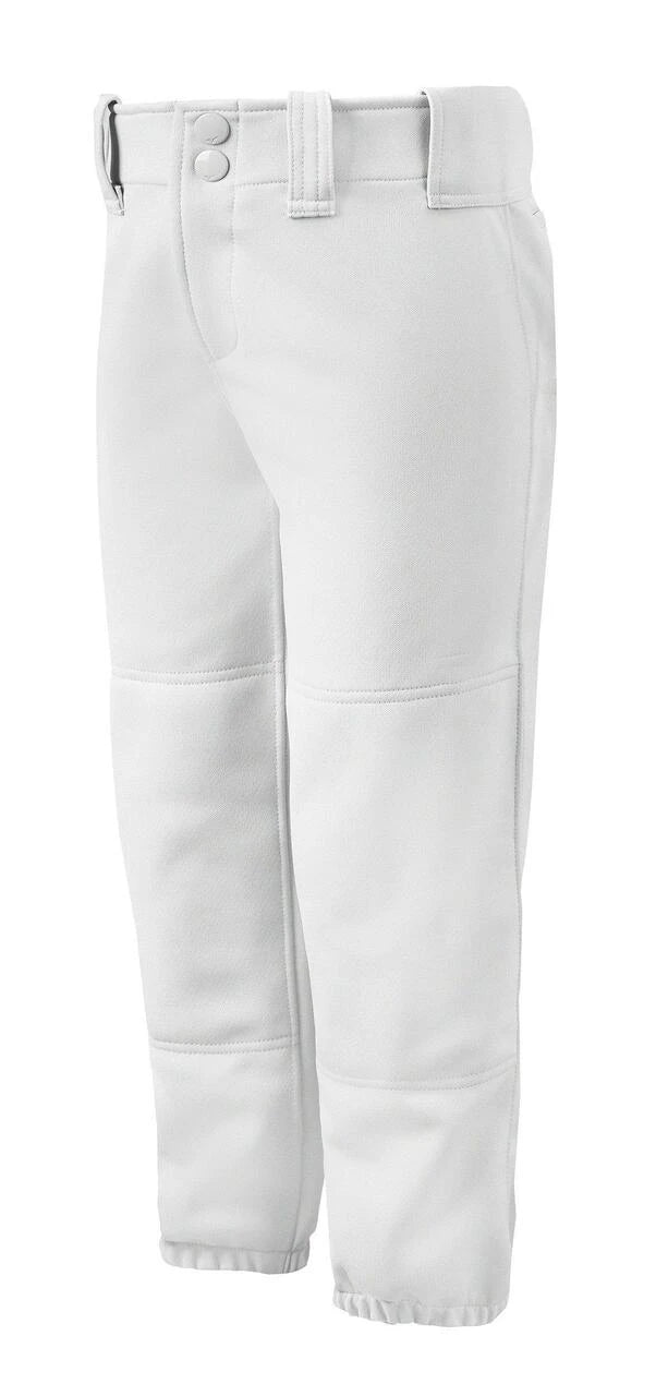 Youth Girl's Belted Softball Pant