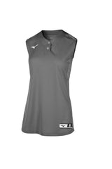 Women's Aerolite 2-Button Sleeveless Softball Jersey