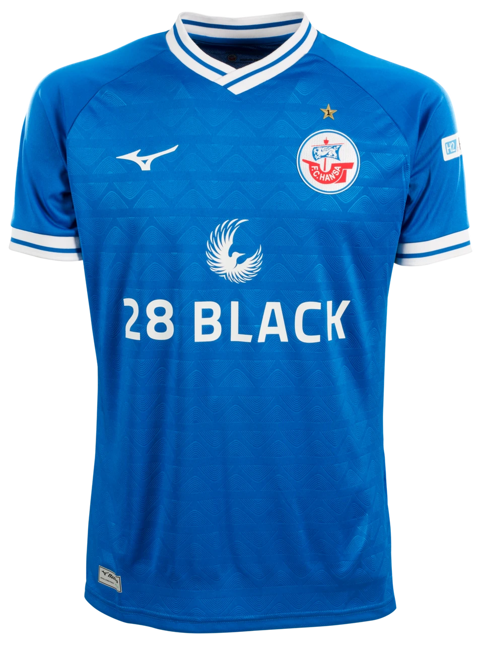 Men's Hansa Rostock Replica Home Jersey, 24/25