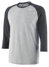 Men's Mizuno 3/4 Baseball Practice Tee