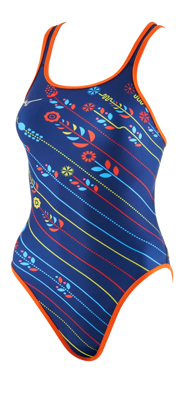 EXER Women's Double Cross Back Swimsuit