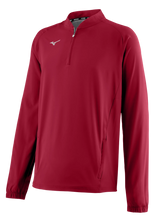 Mizuno Men's Long Sleeve Baseball Hitting Jacket