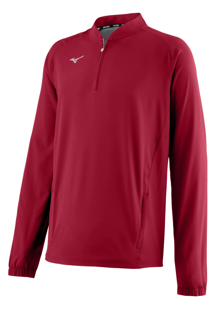 Mizuno Men's Long Sleeve Baseball Hitting Jacket