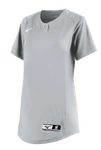 Youth Girl's NXT 1-Button Short Sleeve Softball Jersey